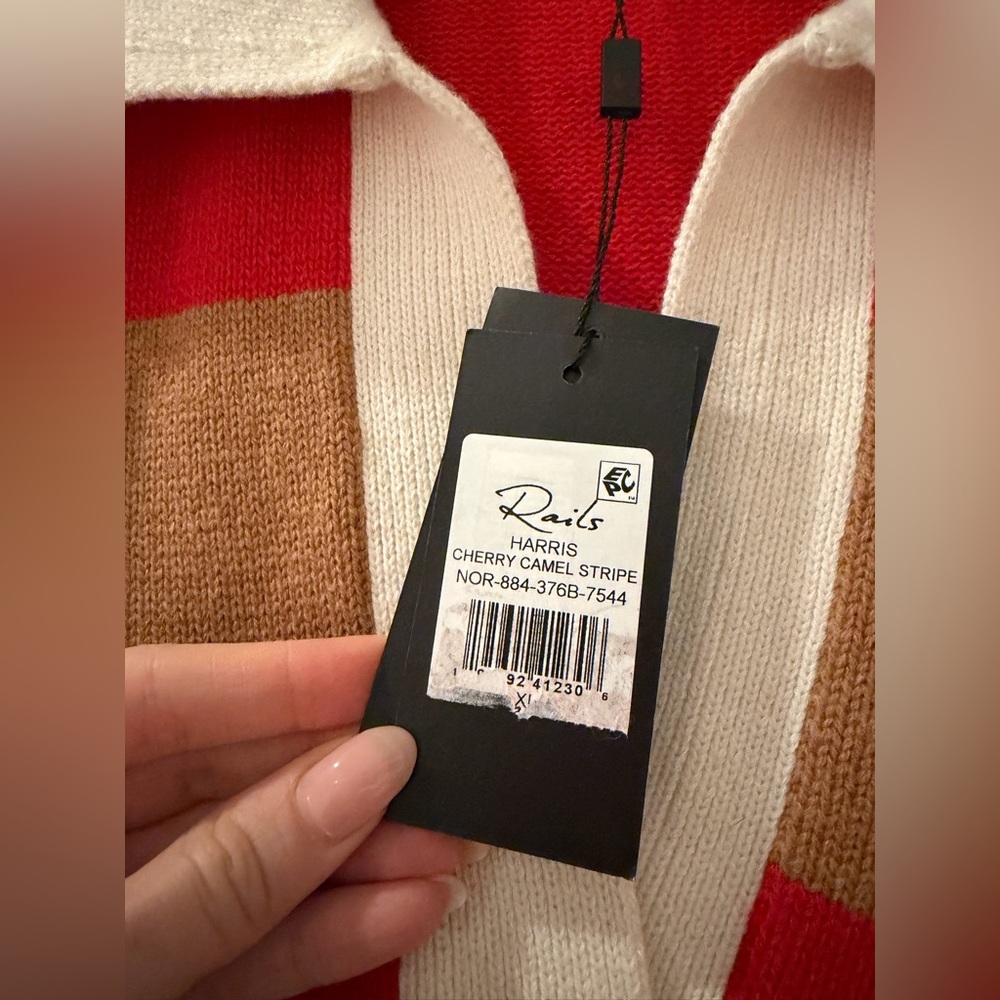 Rails Harris Rugby Sweater NWT - Picture 2 of 6